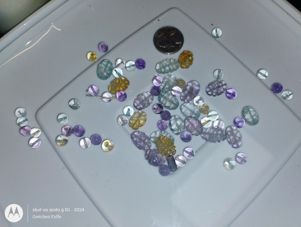 Multiple Strands Of Semi-precious Stone Beads