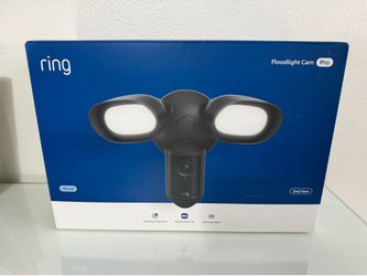 Ring Floodlight Cam Pro (2nd Gen) – Wired 4K Security Camera – Brand New in Box
