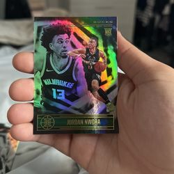 NBA Card Jordan Nwora Milwaukee Bucks 