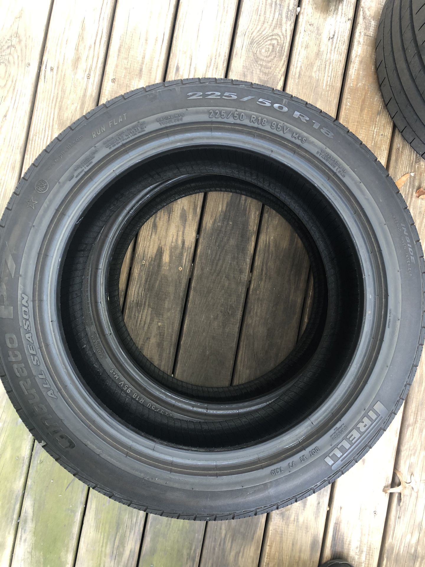 225/50R18 tires