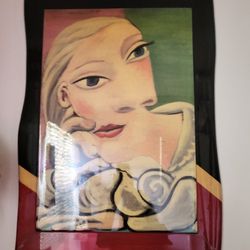Gorgeous Picasso Style Lacquer Wall Art