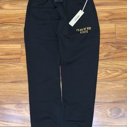 Black Essential Sweatpants