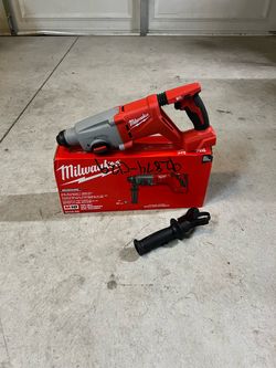 Milwaukee M18 Lithium-lon Brushless 1 in. SDS-Plus D-Handle Rotary Hammer (Battery Not Included)