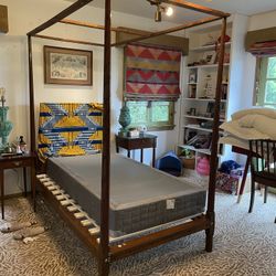 Full Bed Frame + Mattress + Spring box