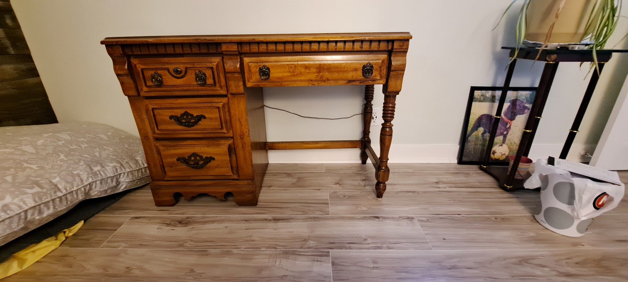 Brown Wooden Desk