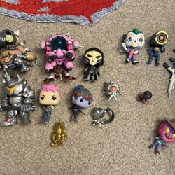 Overwatch Pop Toys And Other Collectables 
