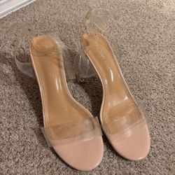 Clear Heels 