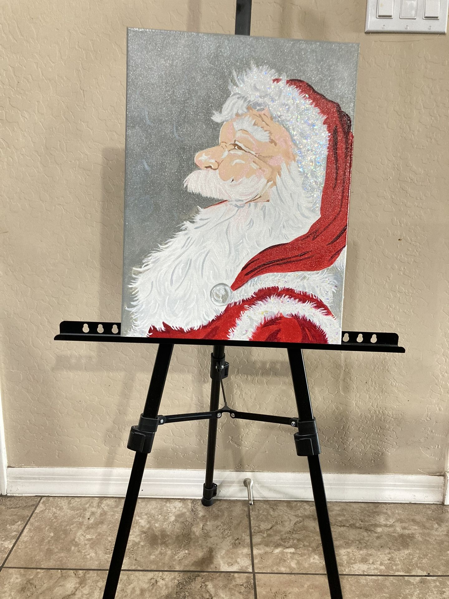 Santa Clause Painting $45