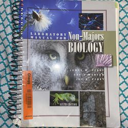 Non major biology book