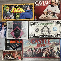 Board Game/Activity LOT Of 10