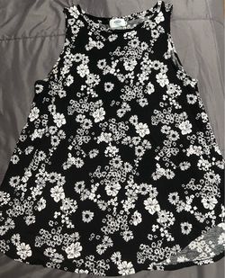 TOP, FLORAL PRINT