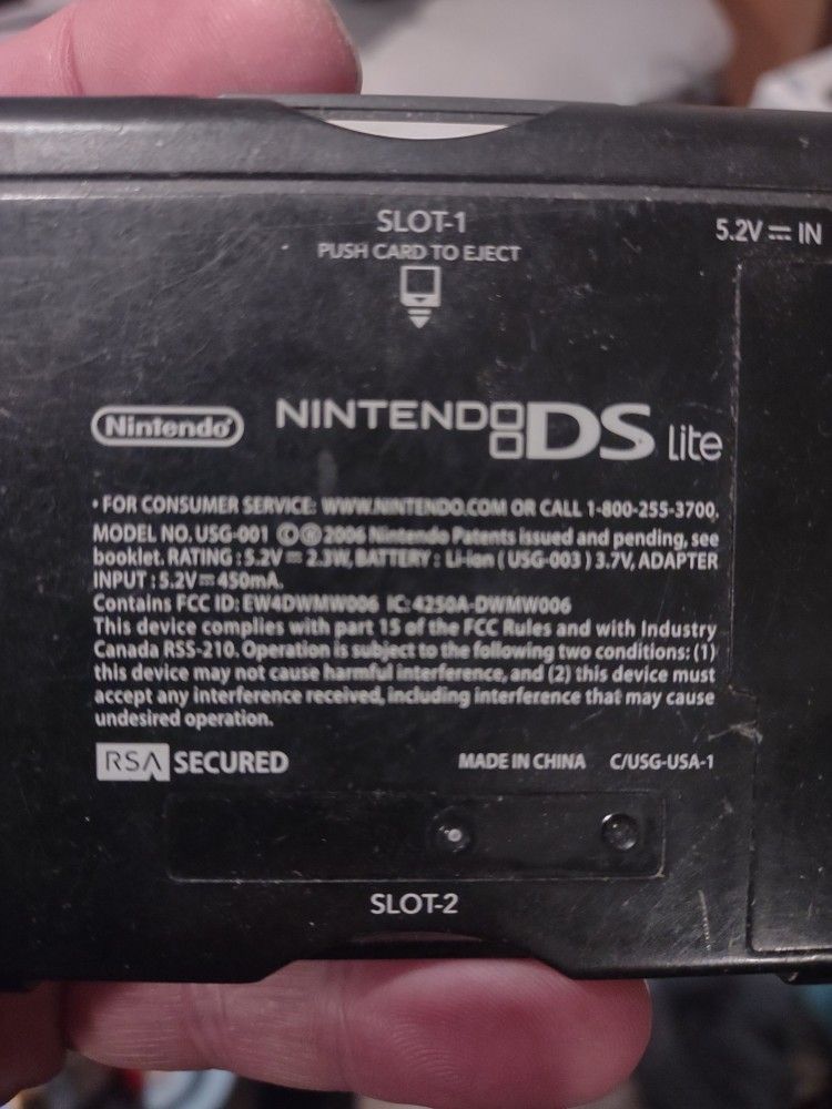 Nintendo DS Lite