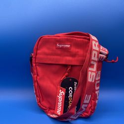 Red Supreme Shoulder Bag (SS18)