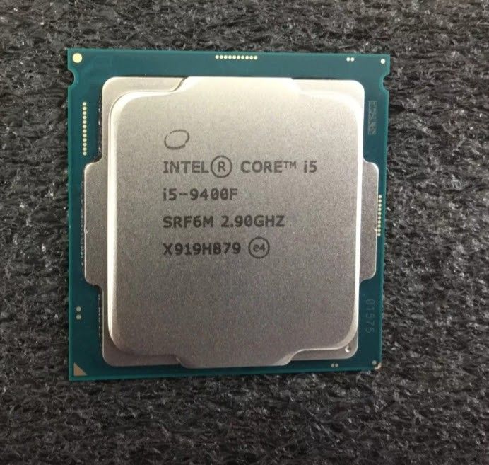 Intel I5 9400F CPU with CPU Fan