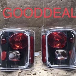 #OT56 73-1986 Chevrolet Ck Chevy C K 10 20 30 73-1991 Chevy Blazer Black Taillights taillight Tail Light Pair 