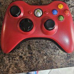 Xbox 360 Limited Edition Red Wireless Controller 