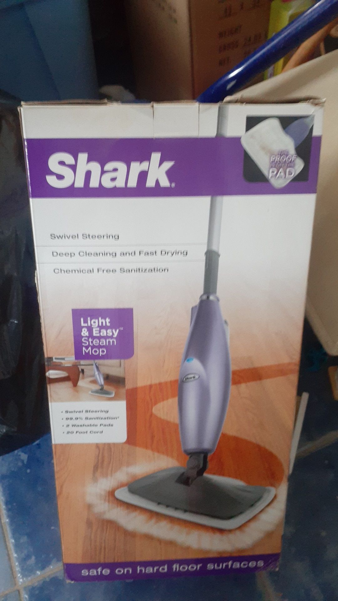 Shark light&easy Steam Mop