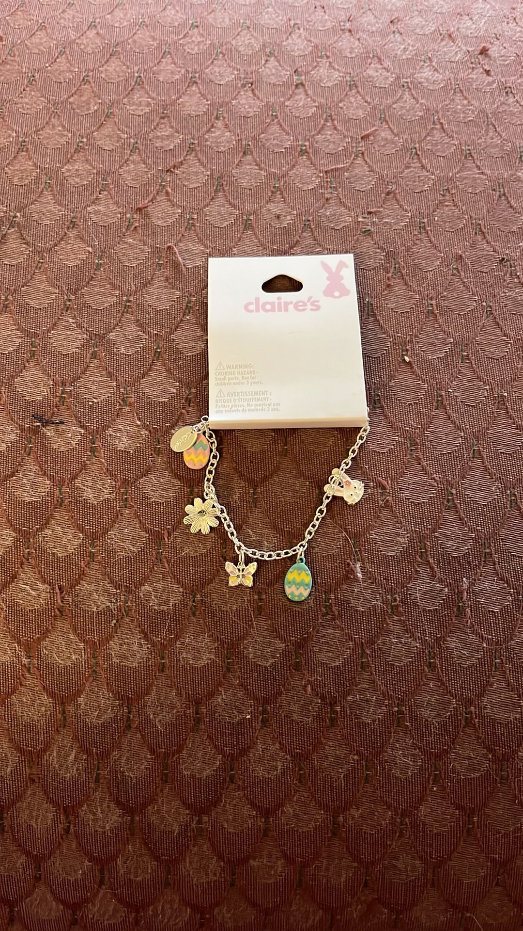 Claire's Easter Charm Bracelet