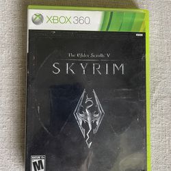 Xbox 360 The Elder Scrolls V Skyrim CIB (Complete w/ Map) TESTED and Working