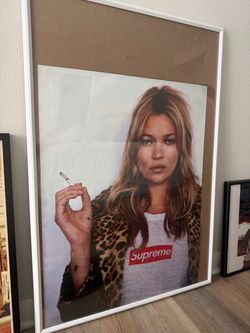 Supreme Kate moss poster