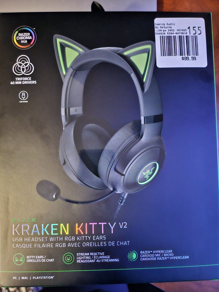Razer Kraken Kitty V2 USB Headset