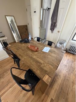 Wood Rectangular Table