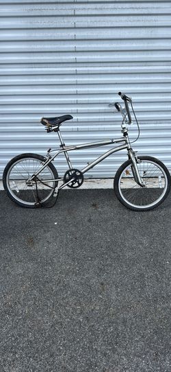 Vintage Chrome Bmx Bike Project 