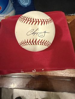 Chipper Jones Autographed Ball
