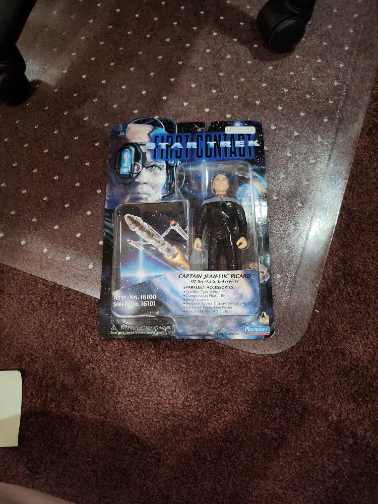 Stark Trek First Contact Captain Jean-luc Picard