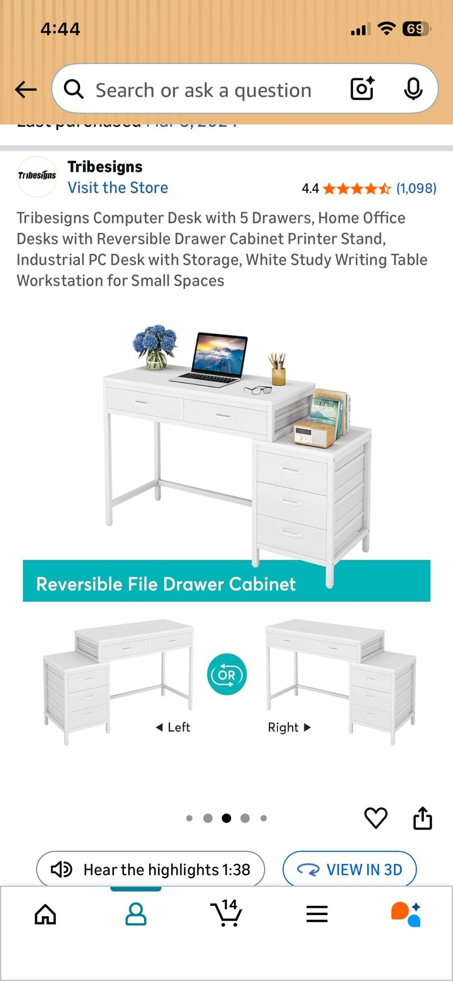 Desk Or Vanity