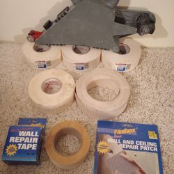 HOMAX  Drywall Tape Tool + Joint Tape and More