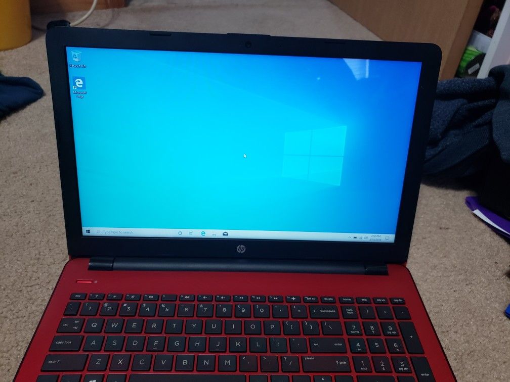 HP 15 bs134wm Intel Pentium Laptop
