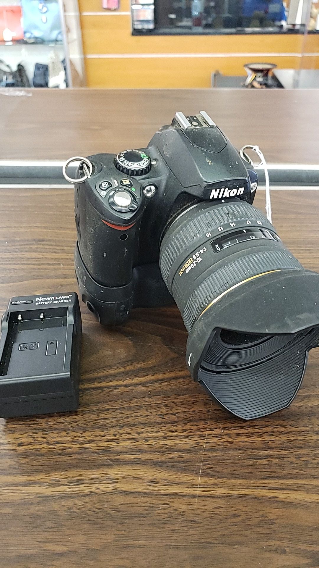 Nikon ex sigma with extended battery