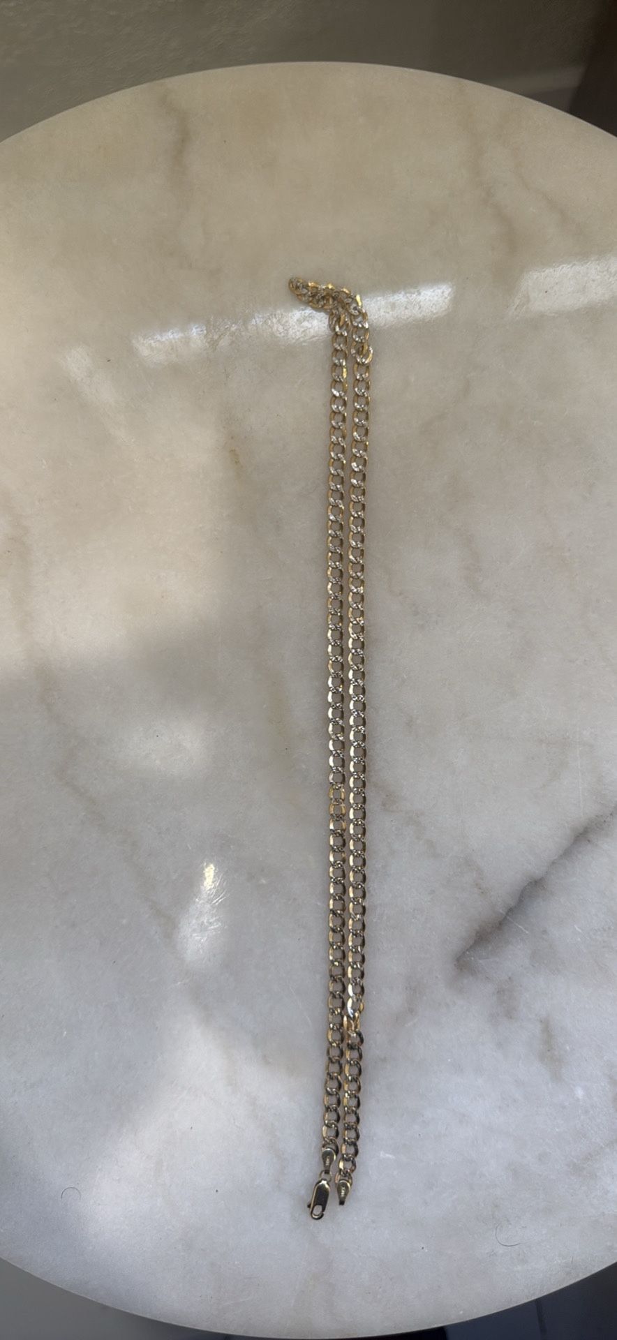 10kt Gold Cuban Link Chain 
