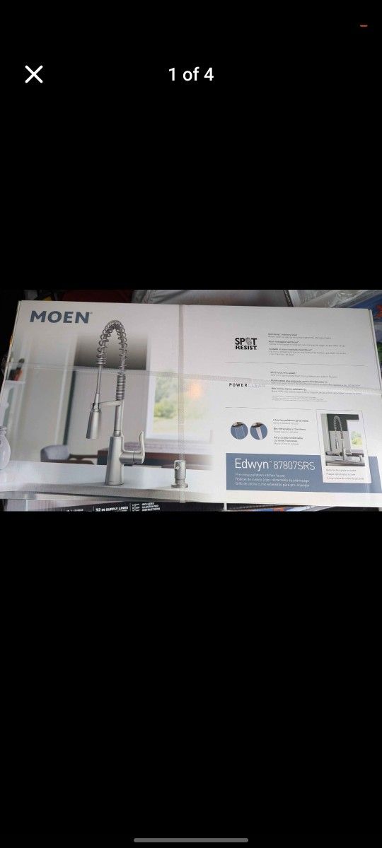 Moen Edwyn pulldown kitchen faucet