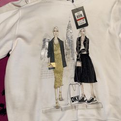 DKNY Sweater (White) - XS