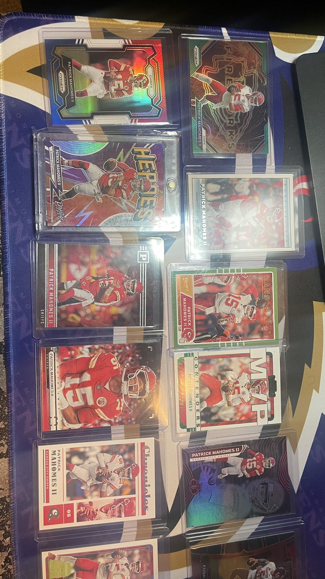 Patrick Mahomes Card Lot