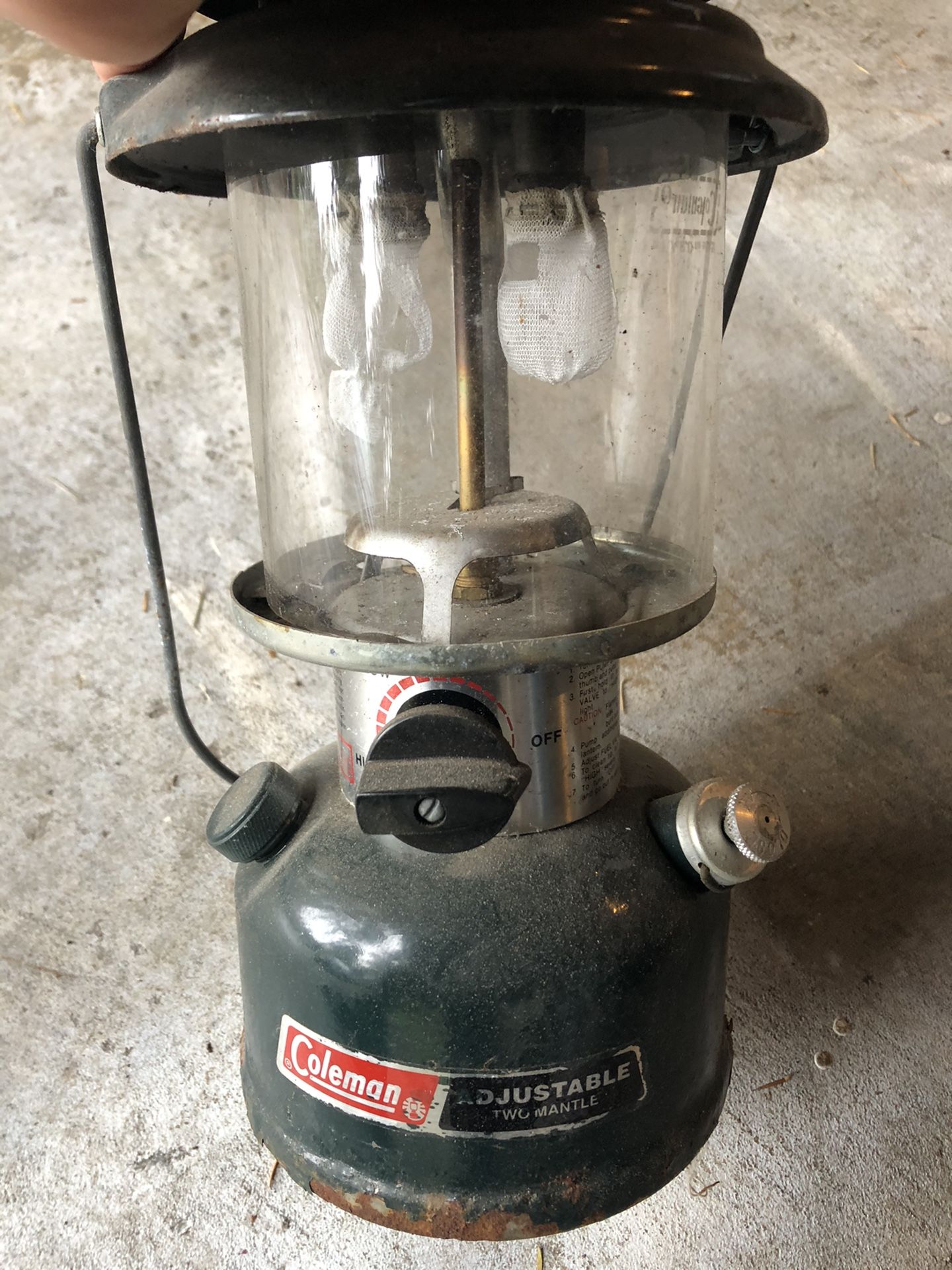 Coleman duel fuel double mantle lanterns for Sale in Gig Harbor, WA