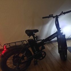 Heybike Folding Electric Bike W/ Gloves And Bike Lock 20inch