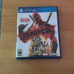Deadpool PS4 - VERY RARE OUT OF PRINT - Near Mint