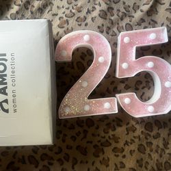 Numbers 2 And 5 With Batteries Inside 
