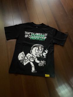 Lmk awfullotta cough syrup cheifin heavenly black size medium