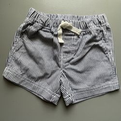 Carter’s Boys Size 6M Blue/White Stripes 