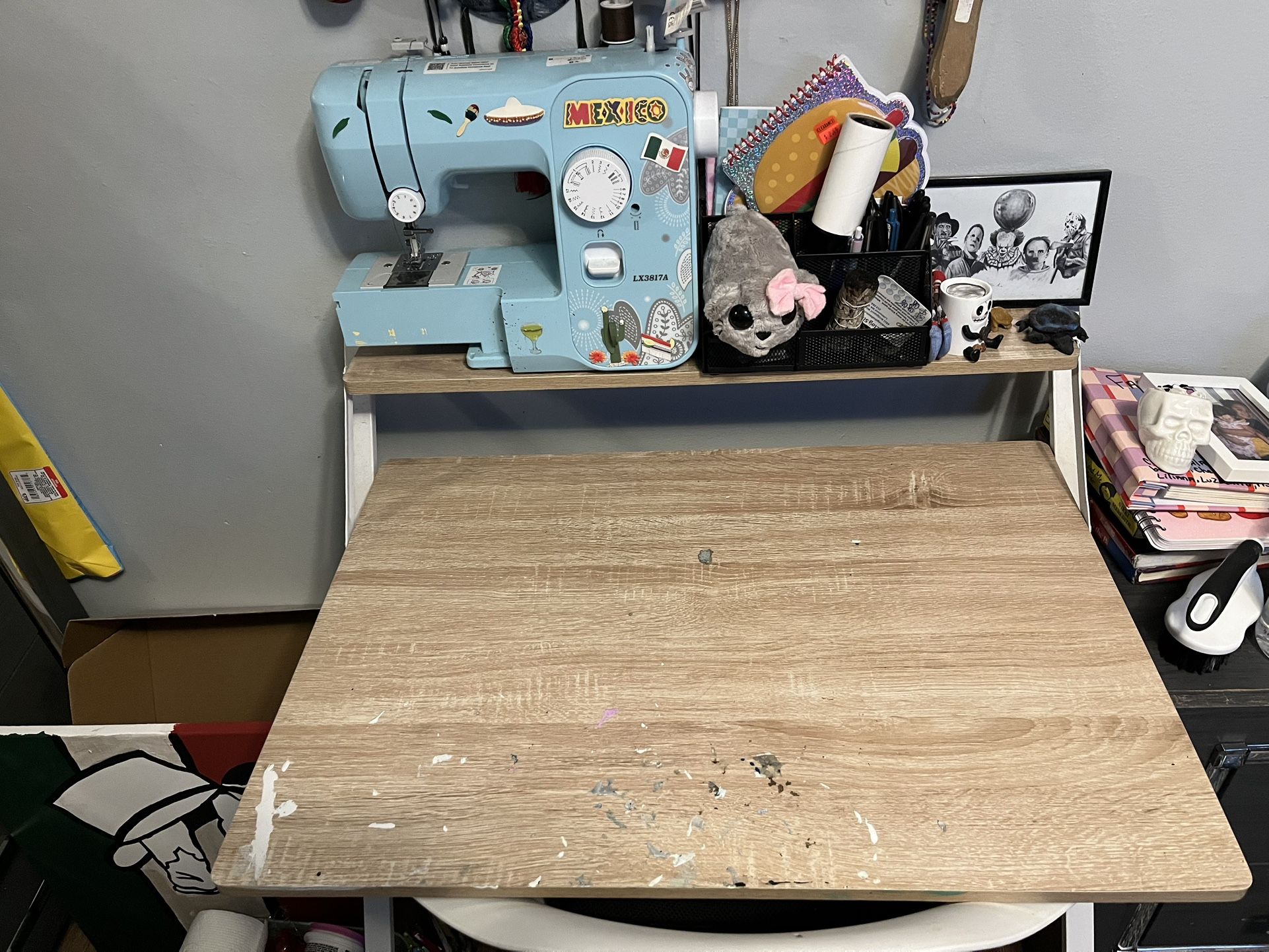Foldable Desk And Chair
