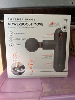 Sharper Image Powerboost Move, Portable Percussion Massager