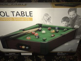 Table top billiards
