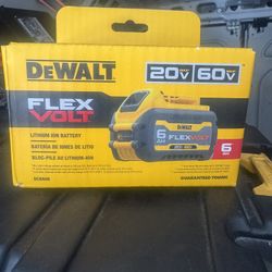 DEWALT FLEXVOLT 20V/60V MAX Lithium-Ion 6.0Ah