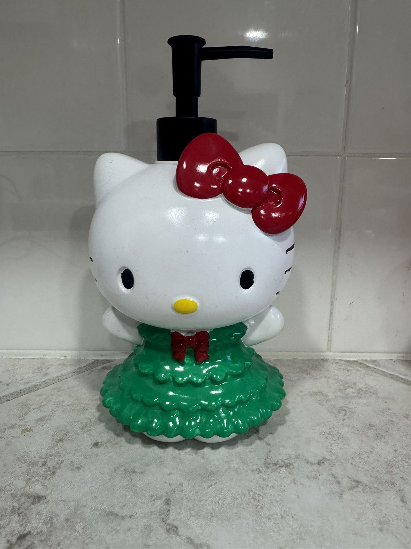 Hello Kitty Christmas Soap Dispenser
