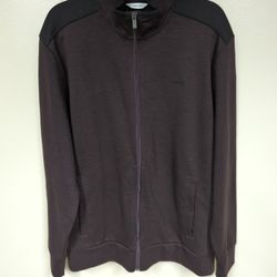 Calvin Klein Zip Up Sweater 
