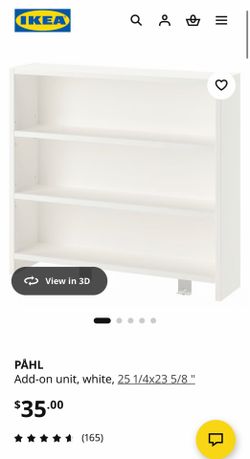 IKEA PAHL White Desktop Shelf - Brand New Unopened